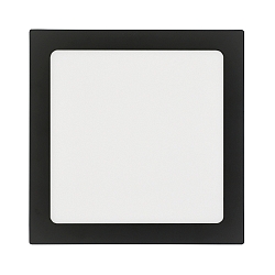 Onbouwdownlight LED PANEL FLAT 220 Q SCCT DIM C hoekig, CCT Switch IP44, wit dimbaar