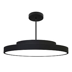Pendelarmatuur WD 300/400 R / 95CM 3-voudig, opbouwversie, instelbaar, zwart