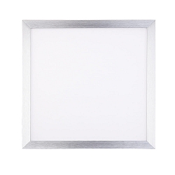 Opbouw-/inbouwarmatuur LED PANEL Q1 DIM 1-10V hoekig IP40, aluminium dimbaar