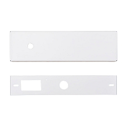 Baldakijn LED PANEL FLAT R3S / R2S mechanisch, met kabelopening, excl. netvoeding, wit