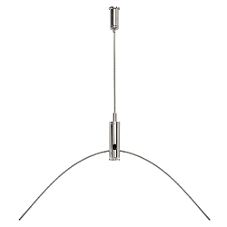 toebehoren Touwophanging LED PANEL instelbaar, grijs