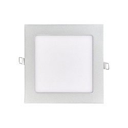 Inbouwdownlight LED PANEL FLAT 130 Q 830 350MA OPAL hoekig, standaard, excl. netvoeding IP20, mat, titaan dimbaar