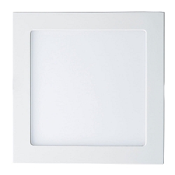 Inbouwdownlight LED PANEL FLAT 300 Q DTW 350MA OPAL hoekig, Dim-To-Warm, excl. netvoeding IP20, wit dimbaar