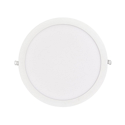 recessed downlight LED PANEL FLAT 300 R SCCT 350MA OPAL round, CCT Switch, excl. LED driver IP20, black dimmable