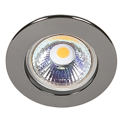 Recessed spot DOWNLIGHT C 3860, � 5.5cm, fixed optics, black chrome