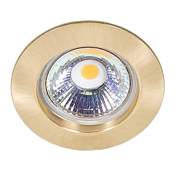 Recessed spot DOWNLIGHT C 3860, � 5.5cm, fixed optics, brushed brass