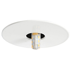 Plafondinbouwarmatuur C 410 Gy6,35 IP20, wit dimbaar