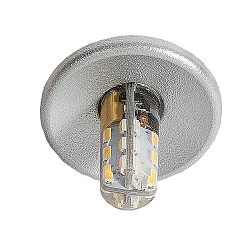 Plafondinbouwarmatuur C 411 G4 IP20, titaan dimbaar