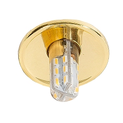 Downlight N 411 G4 IP20, goud dimbaar