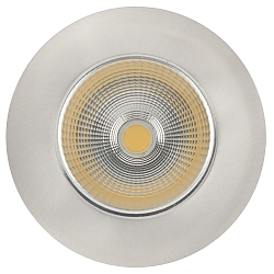 Downlight 5068 ECO FLAT rond, dimbaar IP44, nikkel geborsteld dimbaar