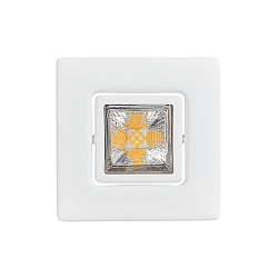 Downlight A 5068 T FLAT RQ LED draaibaar, vierkant, gepoedercoat, wit mat dimbaar
