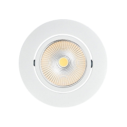 Inbouwarmatuur 5068 ECO FLAT BIO dimbaar IP40, helder, wit mat dimbaar 8W 480lm 3000K CRI 97