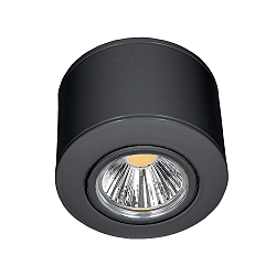 Spot 5068 ECO DOB hoekig IP40, zwart mat dimbaar