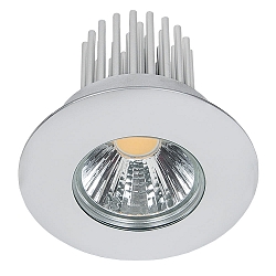 Recessed LED spot DOWNLIGHT A 5068 S IP44, COB, � 8cm, 12W 4000K 1100lm 38�, CRi>90, matt chrome