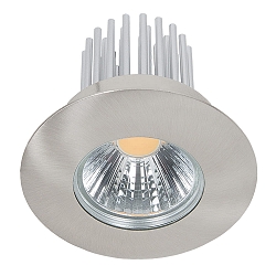 Recessed LED spot DOWNLIGHT A 5068 S IP44, COB, � 8cm, 12W 4000K 1100lm 38�, CRi>90, brushed nickel