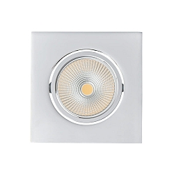 Downlight 5068Q ECO FLAT BIO hoekig IP40, chroom dimbaar