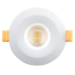 Outdoor LED spot 68 FP IP65, 350mA, 6.6W 4000K 700lm 38�, matt white