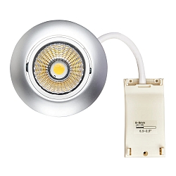 Downlight 5068 ECO DOB rond IP40, chroom mat dimbaar
