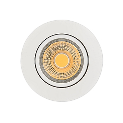 Downlight A 5068 BIO draaibaar LED IP40, gepoedercoat, wit mat dimbaar