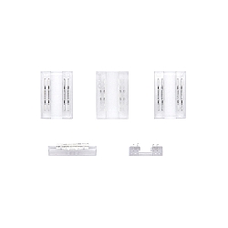 connector set of 5, transparent