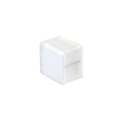 end cap LED NEON SMD 1516 RGB mechanical, set of 10, milky, transparent