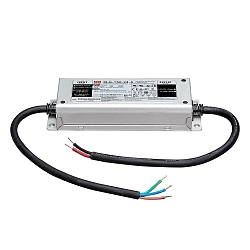 LED voedingsapparaat EL-150-24V IP67 met open kabel, spanningsconstante, schakelbaar, zilver