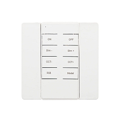 remote control SMARTMATIC PWM-5 8A RF/BT with output for radio control signal (RF), white