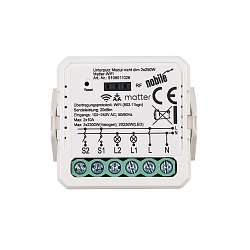 MATTER-WIFI - FLUSH MOUNTING - NON-DIM schakelbaar