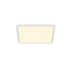 Plafondarmatuur OJA SQUARE 29 SCENE SELECT hoekig, CCT Switch, instelbaar IP20, wit mat dimbaar