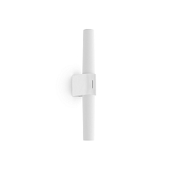 LED Bathroom luminaire HELVA DOUBLE BASIC LED Mirror luminaire, 9W, 3000K, 900lm, IP44, white