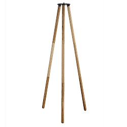 Lampvoet voor KETTLE TRIPOD 110, zwart mat