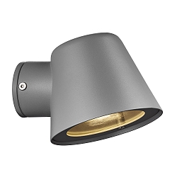 Wandarmatuur voor buitenshuis ALERIA GU10 IP44, grijs, mat 