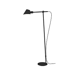 Floor lamp STAY, E27, IP20, black