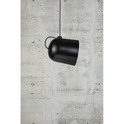 Pendant luminaire ANGLE, E27, black