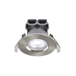Plafondinbouwarmatuur DON SMART RGB Tunable White, RGB IP65, nikkel geborsteld dimbaar