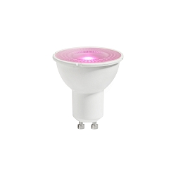 LED lamp SMART SPOT tunable white, RGBW, Bluetooth controllable PAR16 clear GU10 4,7W 11-380lm RGB + 2200-6500K 100� CRI 80 