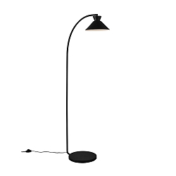 floor lamp DIAL E27 IP20, black 