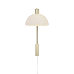 wall luminaire ELLEN 20 E14 IP20, brass dimmable