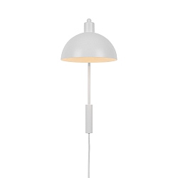 wall luminaire ELLEN 20 E14 IP20, white matt dimmable
