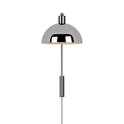 wall luminaire ELLEN 20 E14 IP20, chrome, glossy dimmable