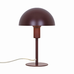 Tafelarmatuur ELLEN MINI halfrond, met Schakelaar, met Lamphouder E14 IP20, mat, bordeaux 