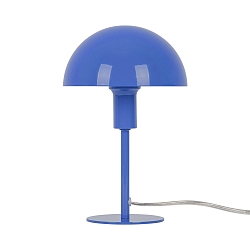 Tafelarmatuur ELLEN MINI halfrond, met Schakelaar, met Lamphouder E14 IP20, blauw, glanzend 
