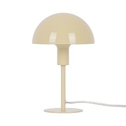 Tafelarmatuur ELLEN MINI halfrond, met Schakelaar, met Lamphouder E14 IP20, geel, glanzend 