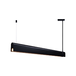 Pendelarmatuur BEAU 100 S14S IP20, zwart mat dimbaar