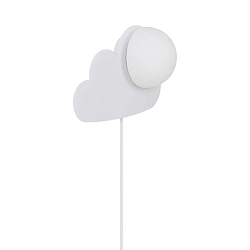 Wandarmatuur SKYKU CLOUD E14 IP20, wit mat 