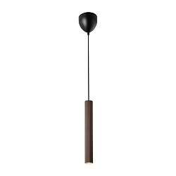 Pendelarmatuur VICO GU10 IP20, bruin, metallic dimbaar
