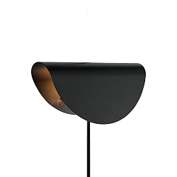 Wandarmatuur MODEL E14 IP20, zwart 