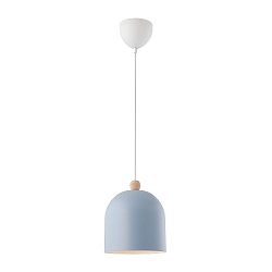 Pendelarmatuur GASTON E27 IP20, blauw dimbaar