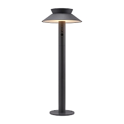 Zonnebolderverlichting JUSTINA met sensor IP44, antraciet 