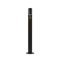 Lichtpaal TIN 80 GU10 IP44, zwart dimbaar